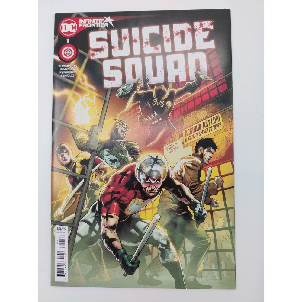 Suicide Squad 1 DC Comics 2021 Infinite Frontier Peacemaker Talon Thompson
